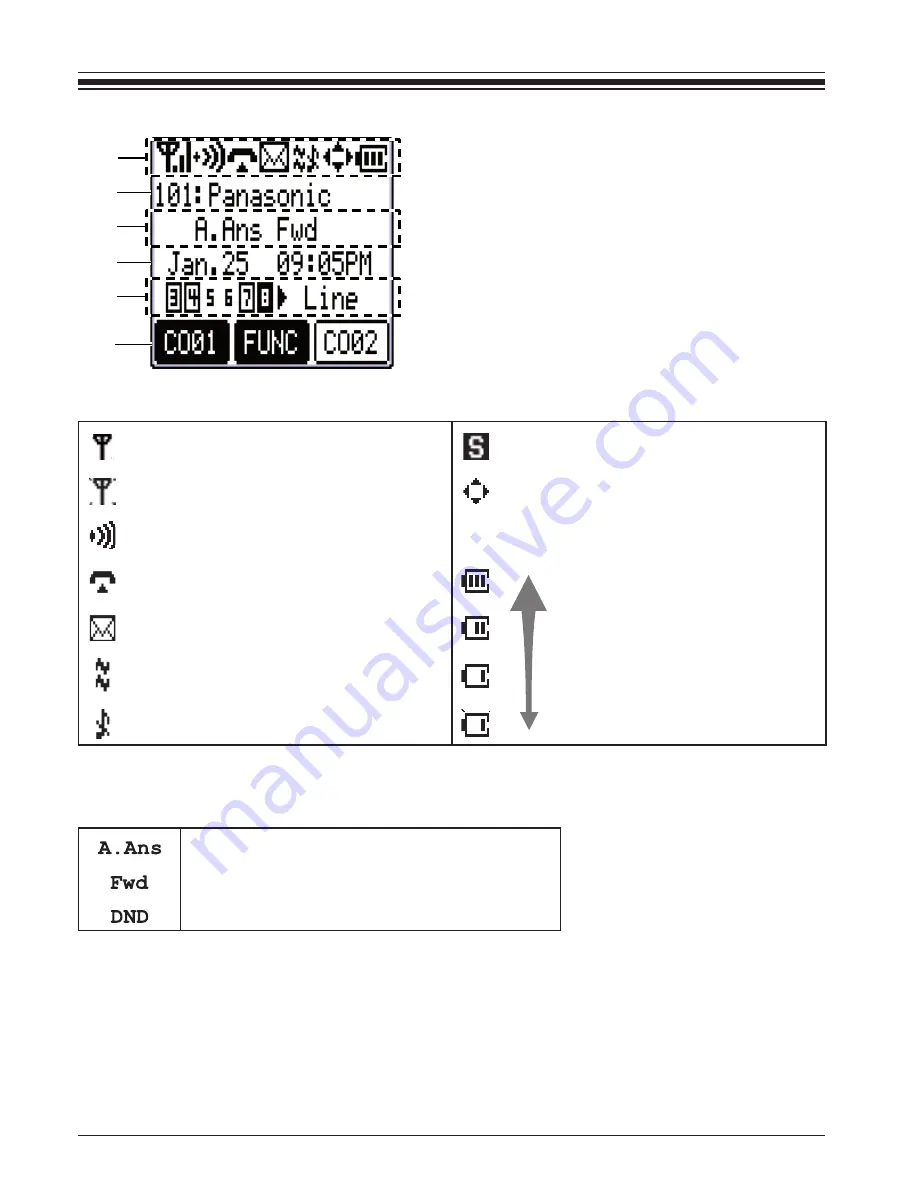 Panasonic KX-WT125 Operating Instructions Manual Download Page 18