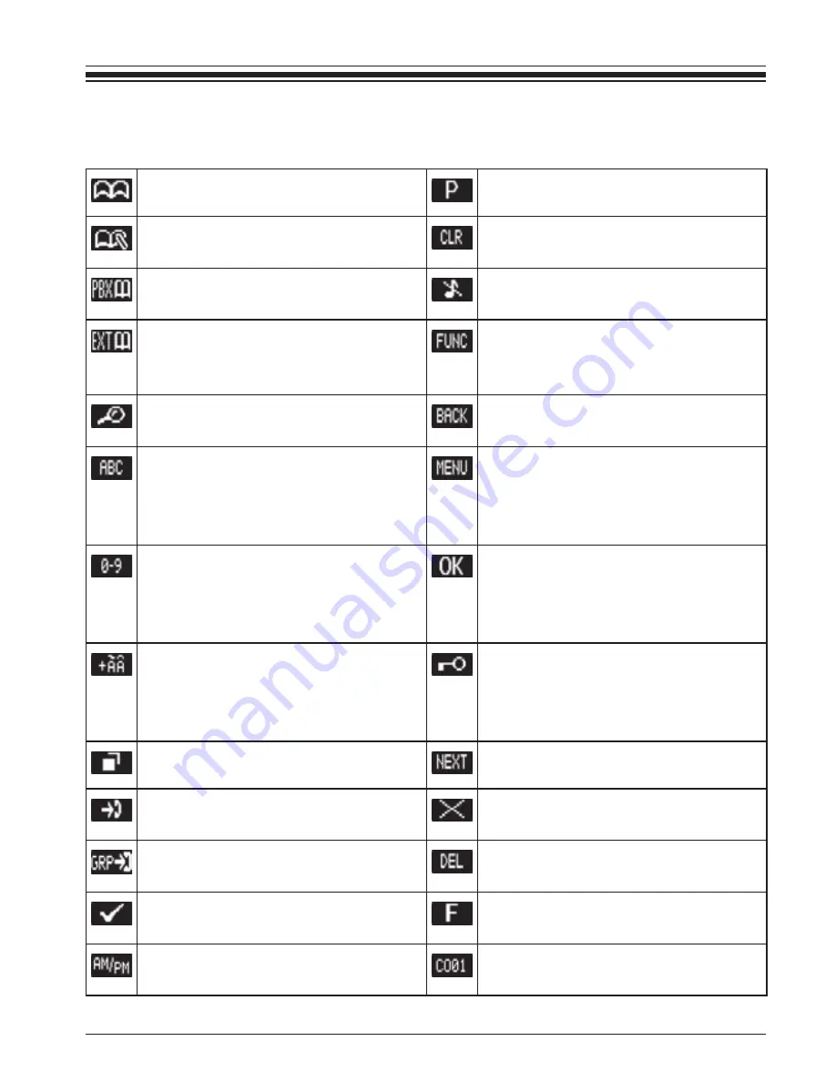 Panasonic KX-WT125 Operating Instructions Manual Download Page 19