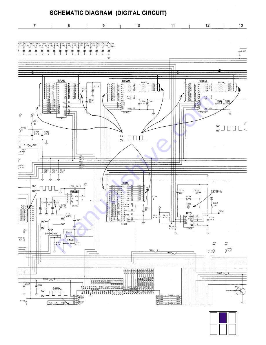 Panasonic KXF1000 - FAX Service Manual Download Page 48