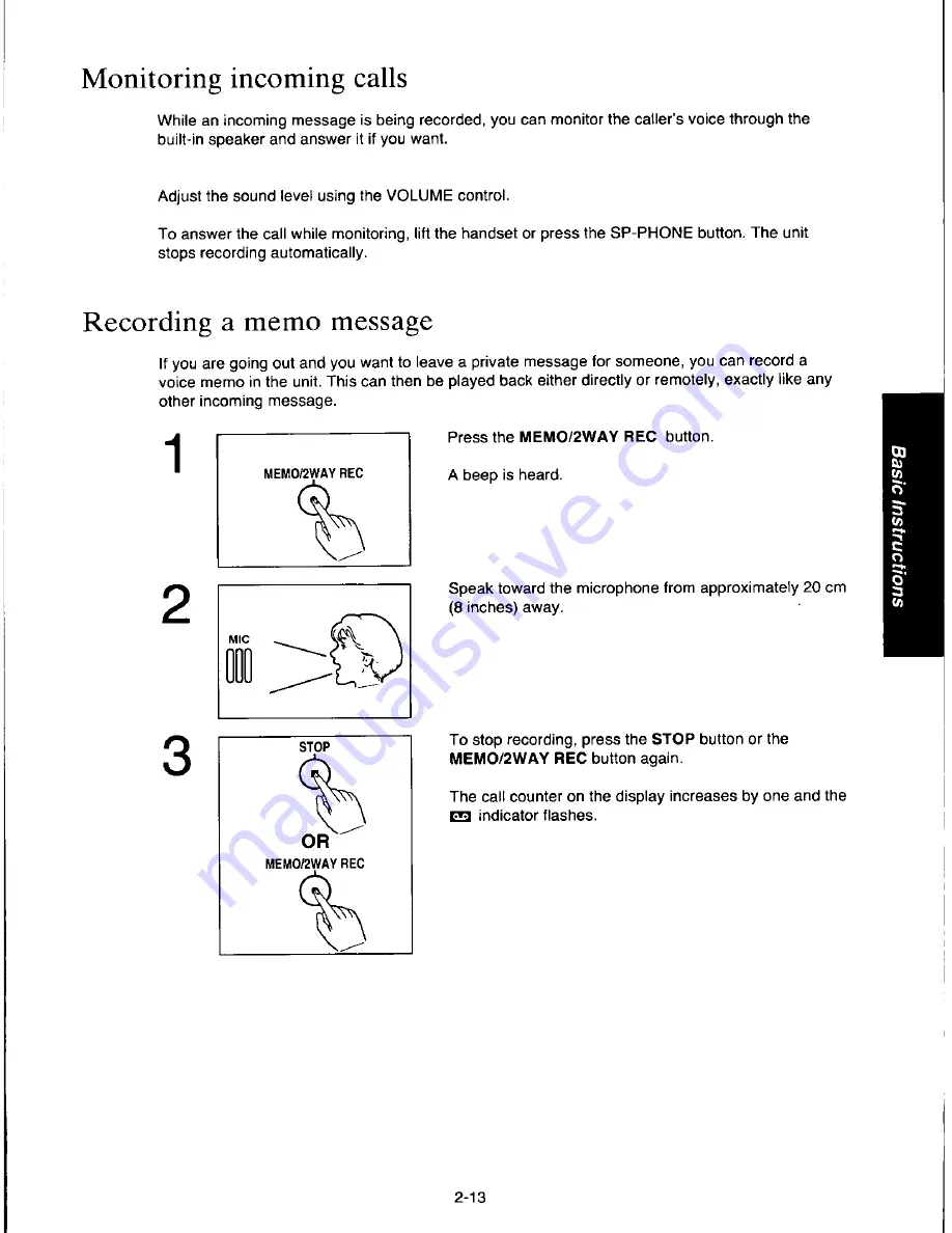 Panasonic KXF150 - CONSUMER FACSIMILE Operating Instructions Manual Download Page 55