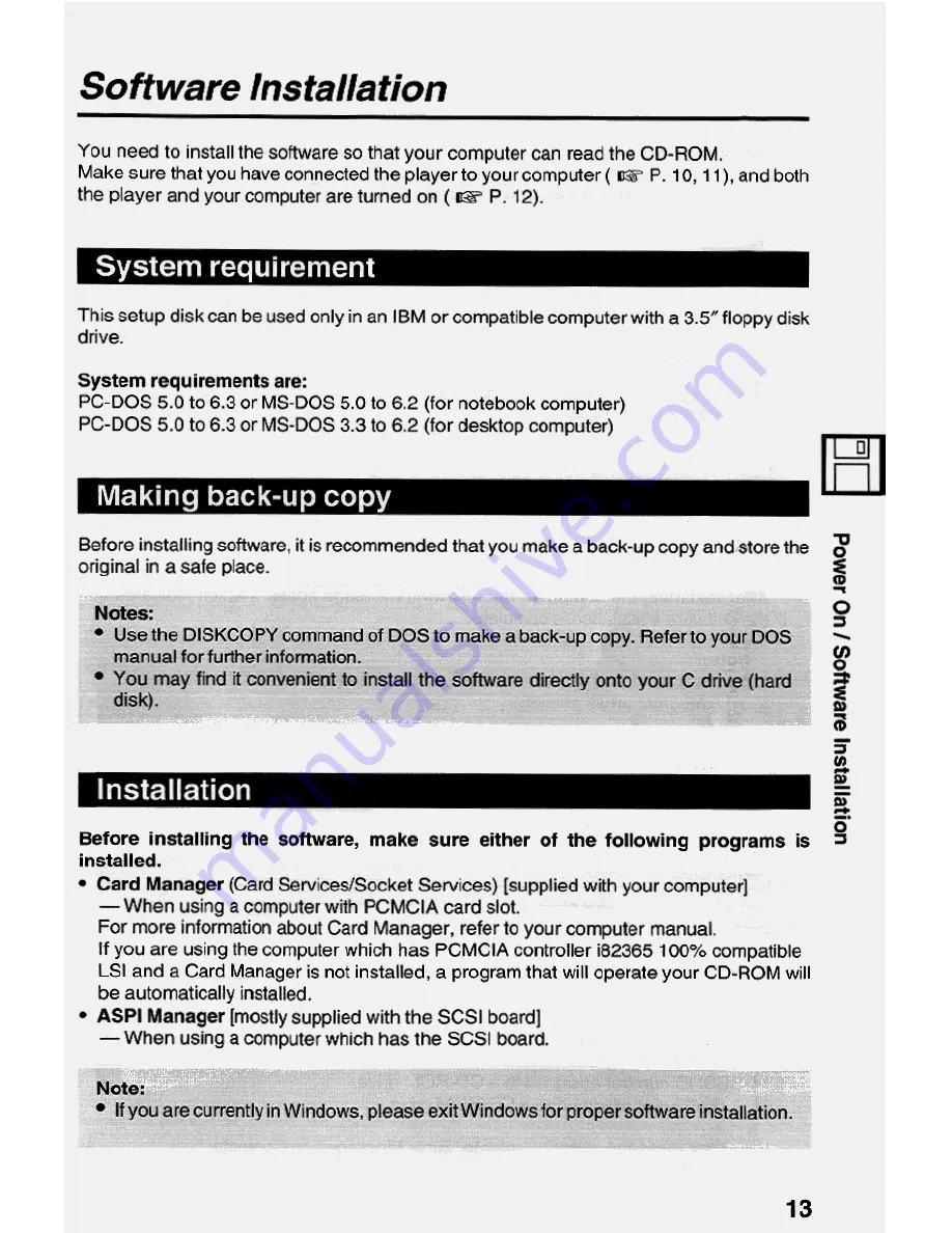 Panasonic KXL-D720 Operating Instructions Manual Download Page 13