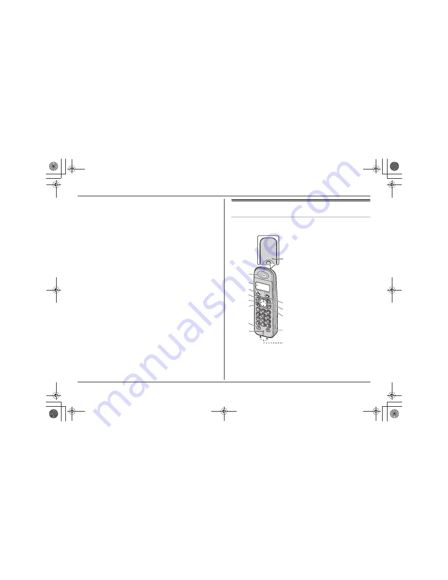 Panasonic KXTG1401E Operating Instructions Manual Download Page 8