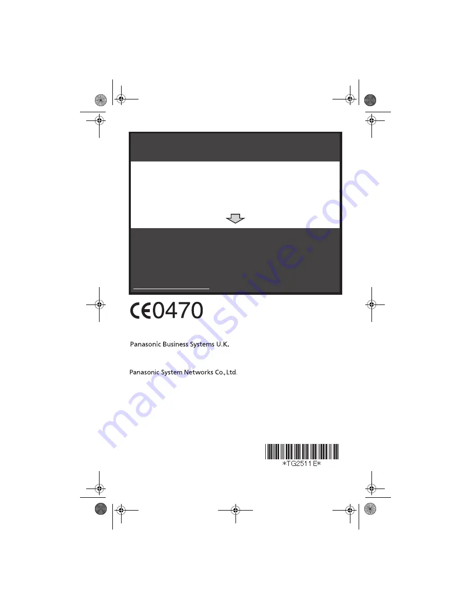 Panasonic KXTG2511E Operating Instructions Manual Download Page 44