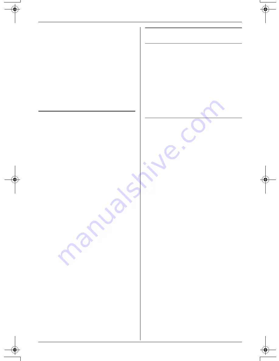 Panasonic KXTG5428B - 5.8 GHZ TOT 1HS Operating Instructions Manual Download Page 27