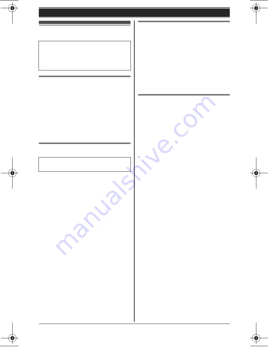 Panasonic KXTG6423 - EXPAND DIGITAL PHONE Operating Instructions Manual Download Page 13