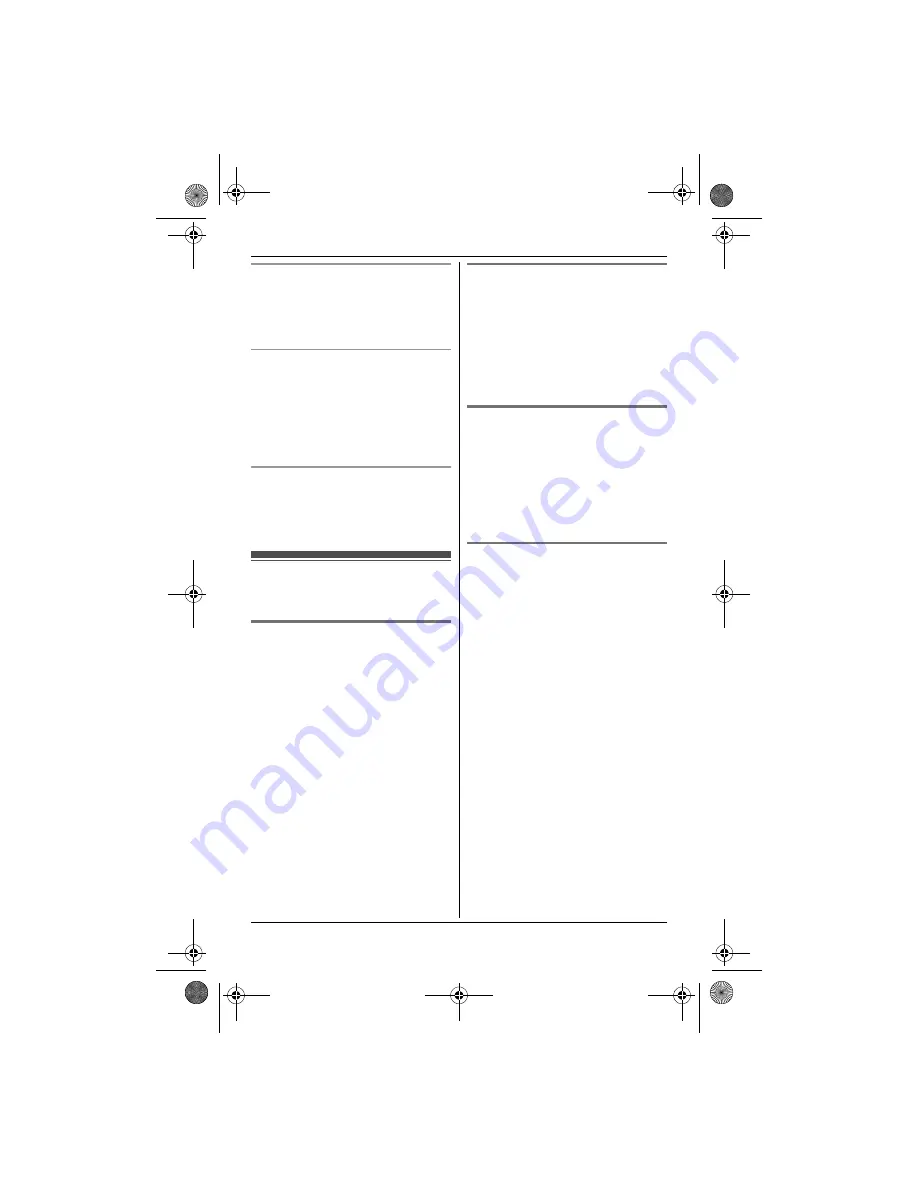 Panasonic KXTG8511FX Operating Instructions Manual Download Page 19