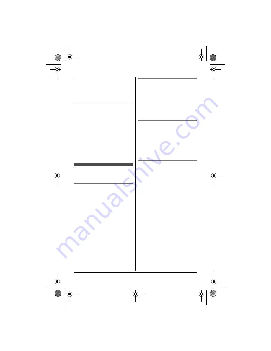 Panasonic KXTG8521E Operating Instructions Manual Download Page 17