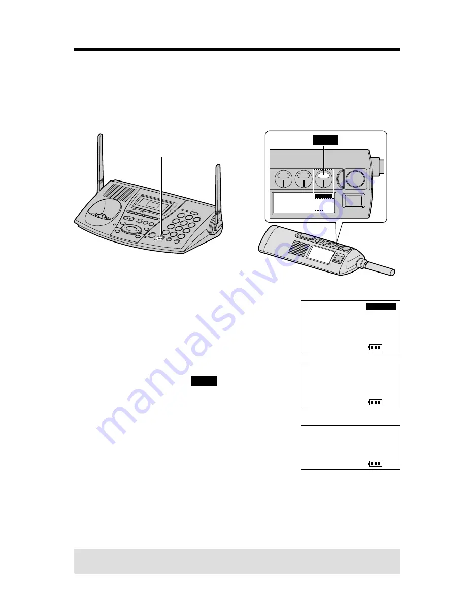 Panasonic KXTGA272S - H/S FOR KXTG2700 Operating Instructions Manual Download Page 10