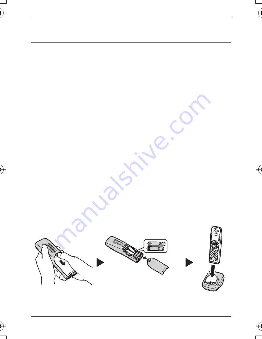 Panasonic KXTGA930 - DIGITAL CORDLESS HANDSET INSTALL (Spanish) Manual De Instalación Download Page 3