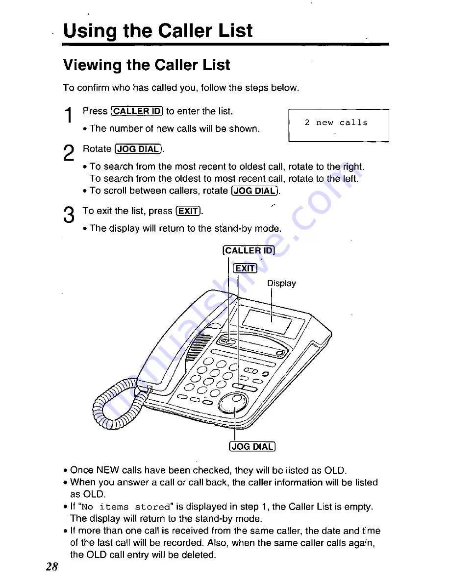 Panasonic KXTSC50B - PHONE/ANSWER MACHINE Скачать руководство пользователя страница 28