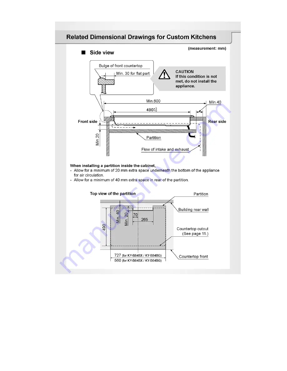 Panasonic KY-B64BGBXD Service Manual Download Page 17