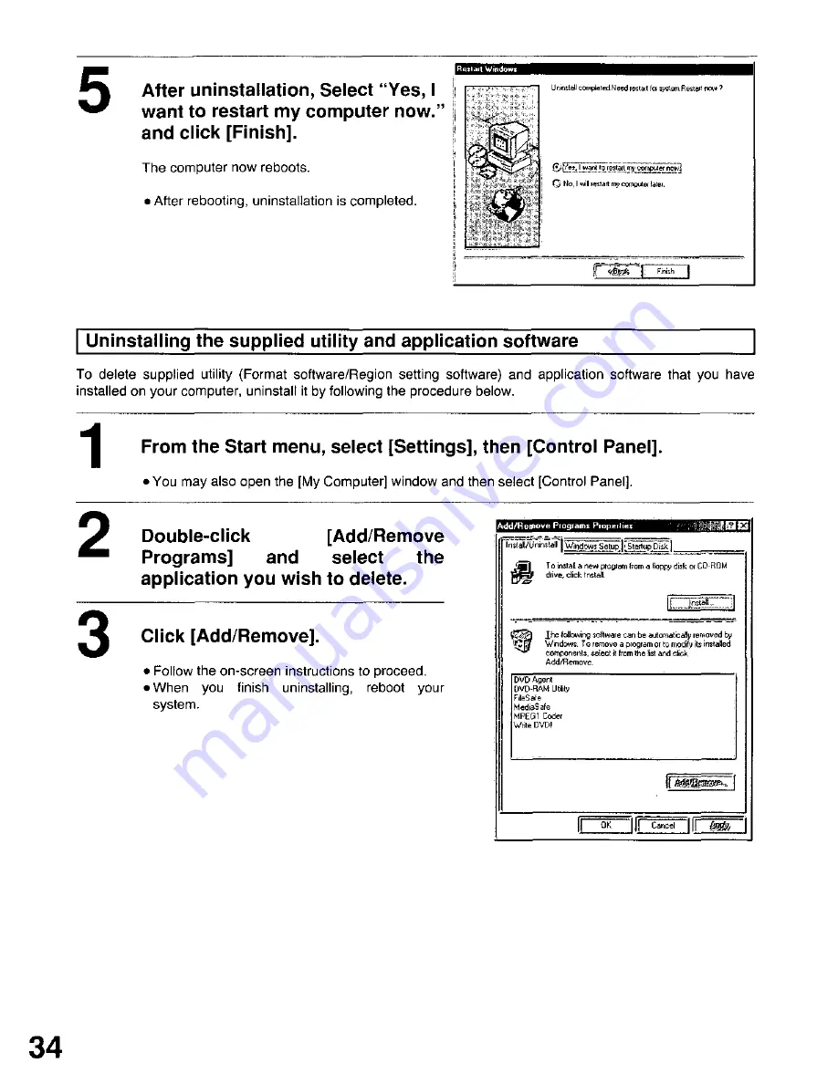 Panasonic LF-D102U Operating Instructions Manual Download Page 34