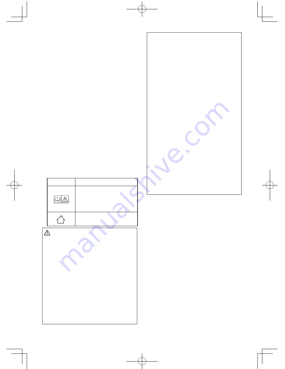 Panasonic Li-ion EY0L82 Operating Instructions Manual Download Page 62