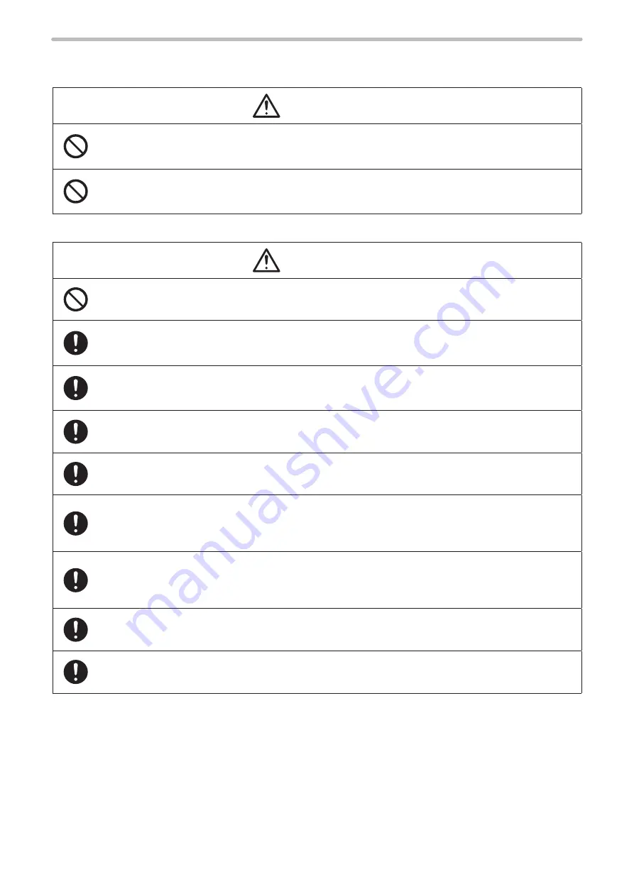 Panasonic LP-M Series Operation Manual Download Page 3