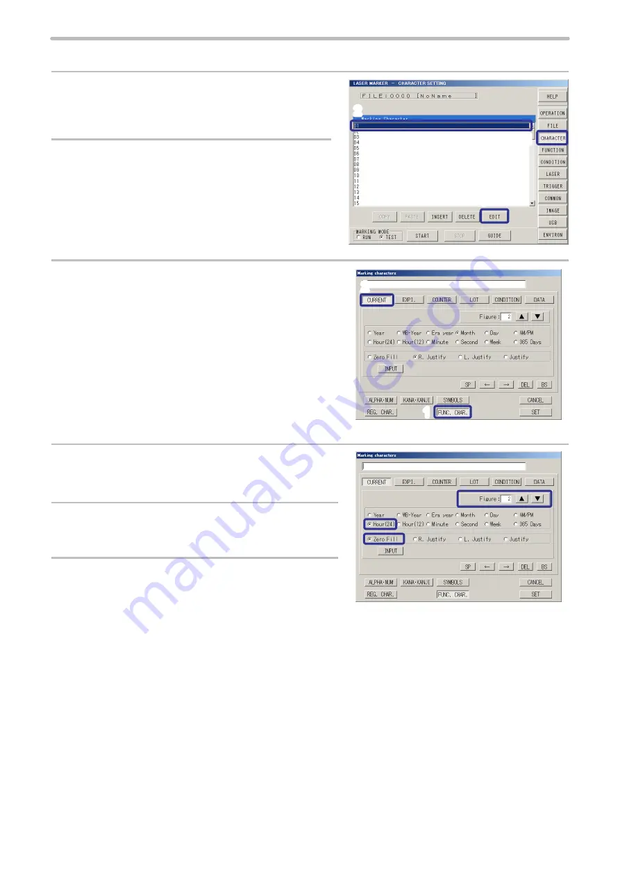 Panasonic LP-M Series Operation Manual Download Page 26