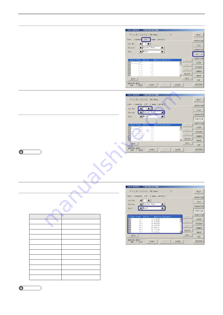 Panasonic LP-M Series Operation Manual Download Page 33