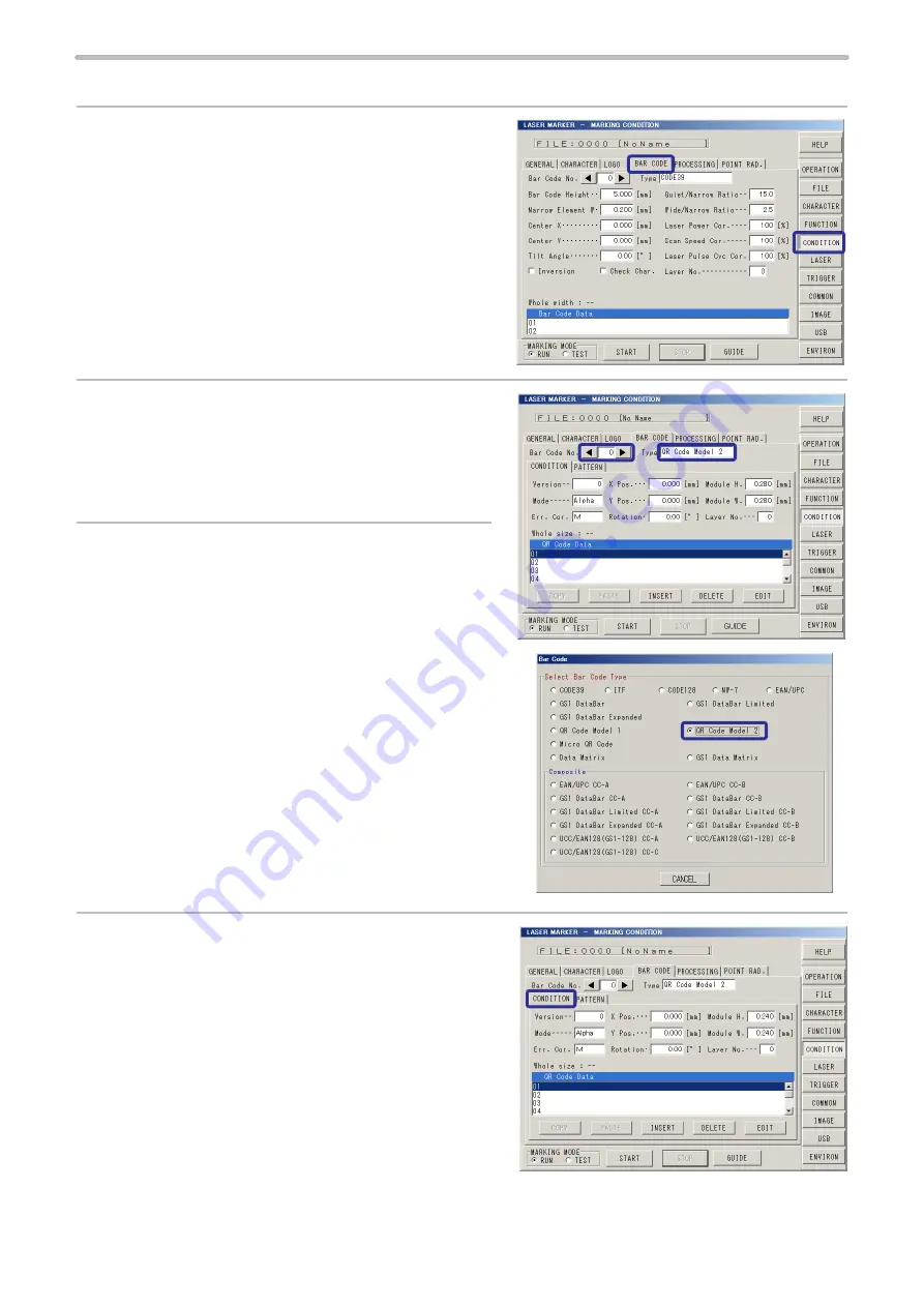 Panasonic LP-M Series Operation Manual Download Page 40