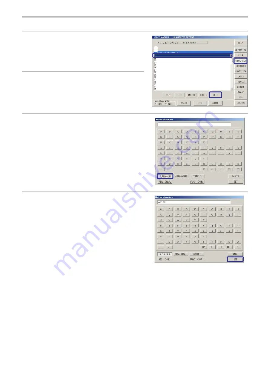 Panasonic LP-M Series Operation Manual Download Page 48