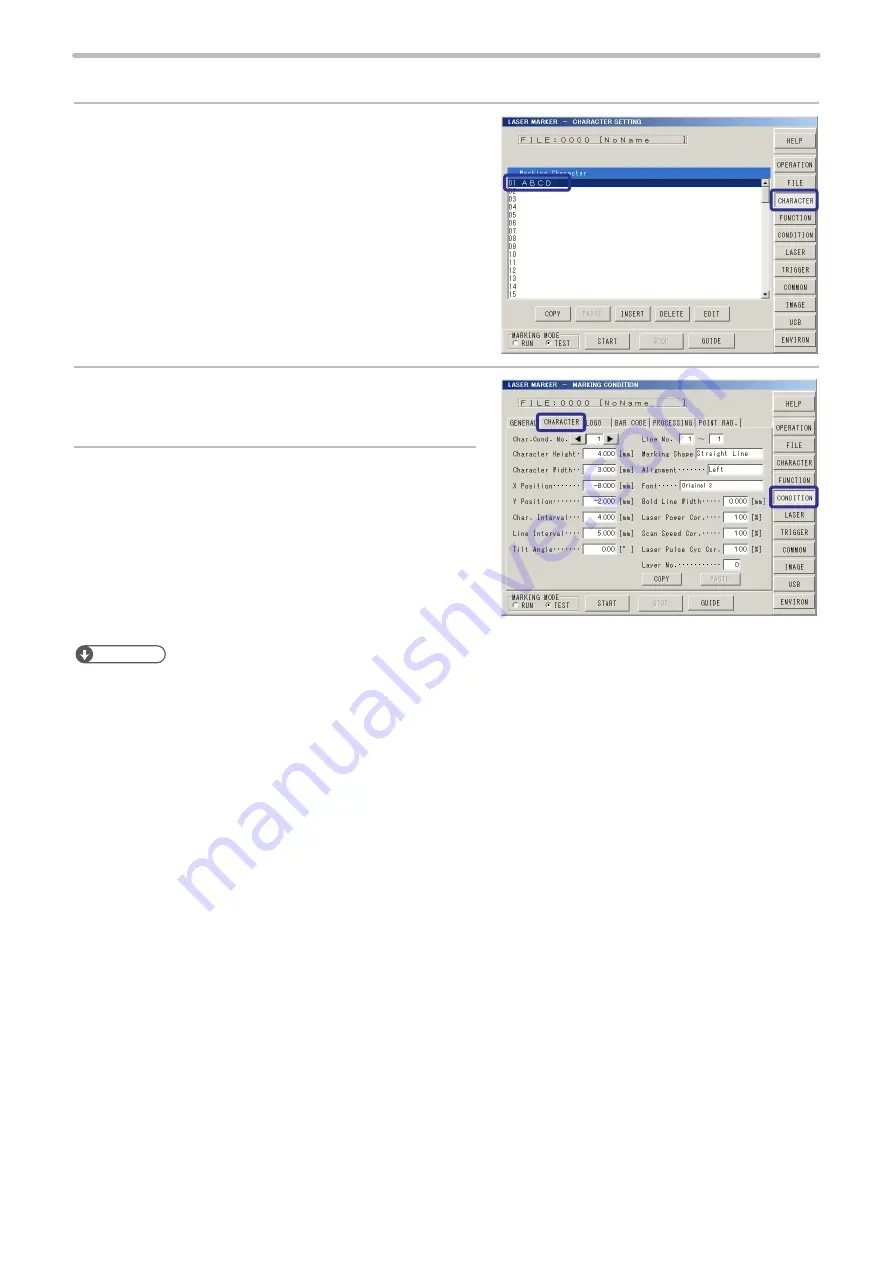 Panasonic LP-M Series Operation Manual Download Page 69