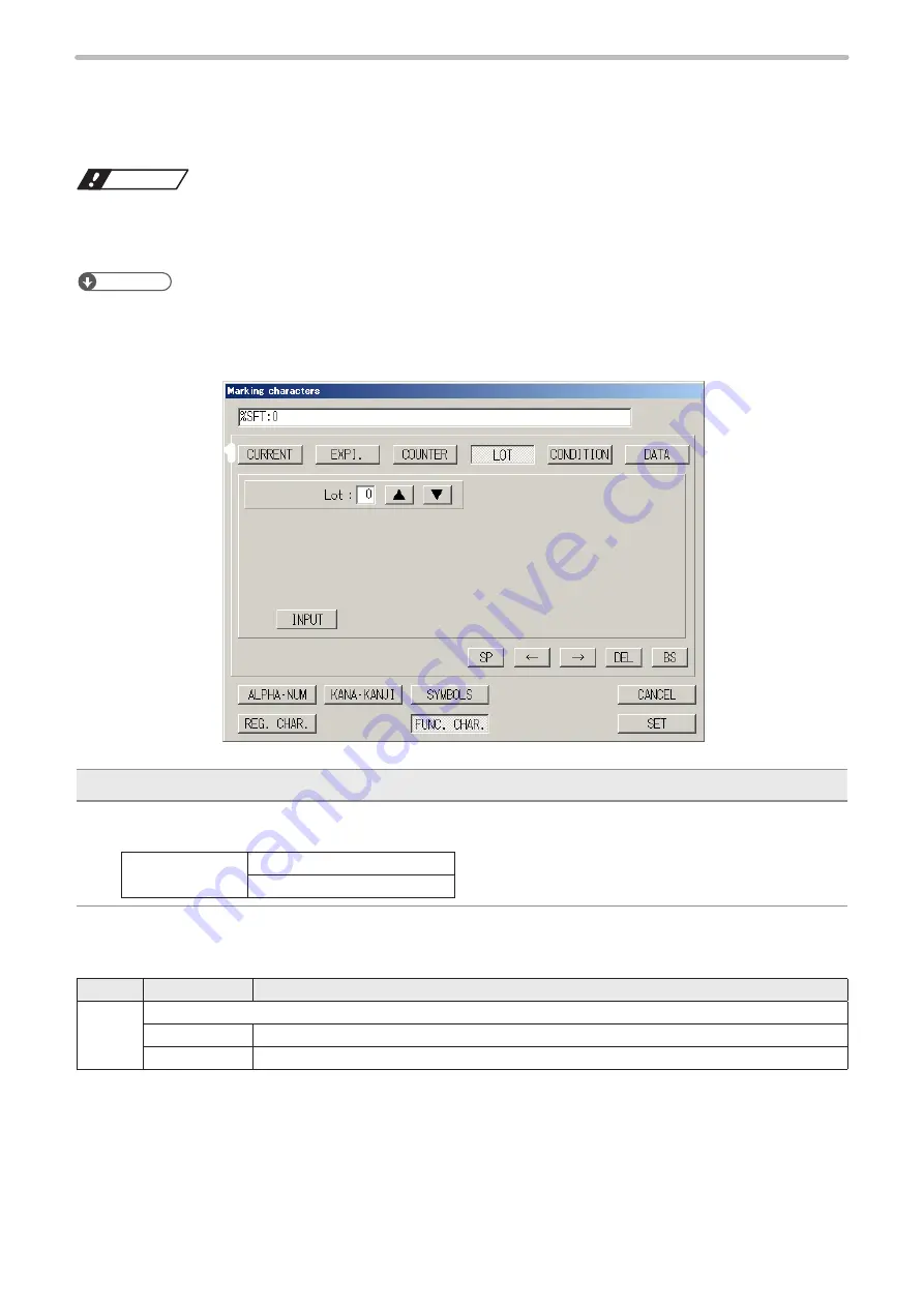 Panasonic LP-M Series Operation Manual Download Page 113