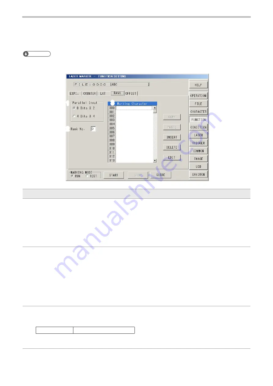 Panasonic LP-M Series Operation Manual Download Page 124