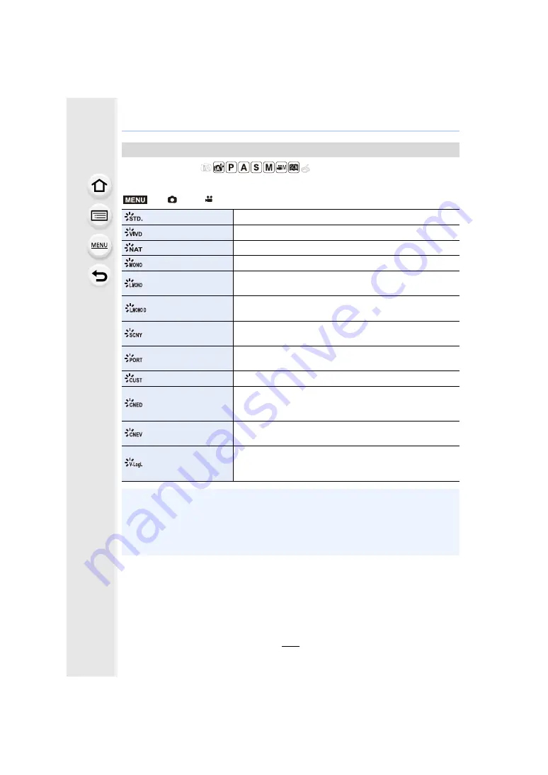 Panasonic Lumix DC-G90 Operating Instructions Manual Download Page 196