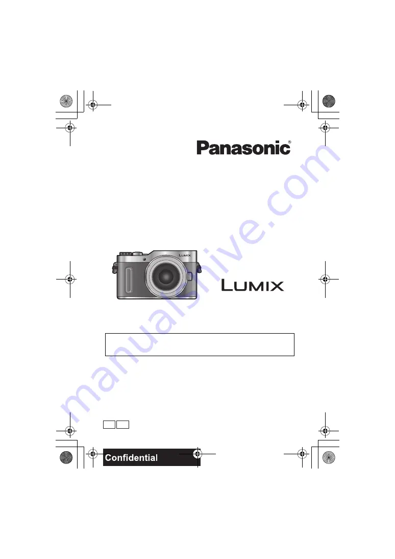 Panasonic LUMIX DC-GF10K Basic Operating Instructions Manual Download Page 1