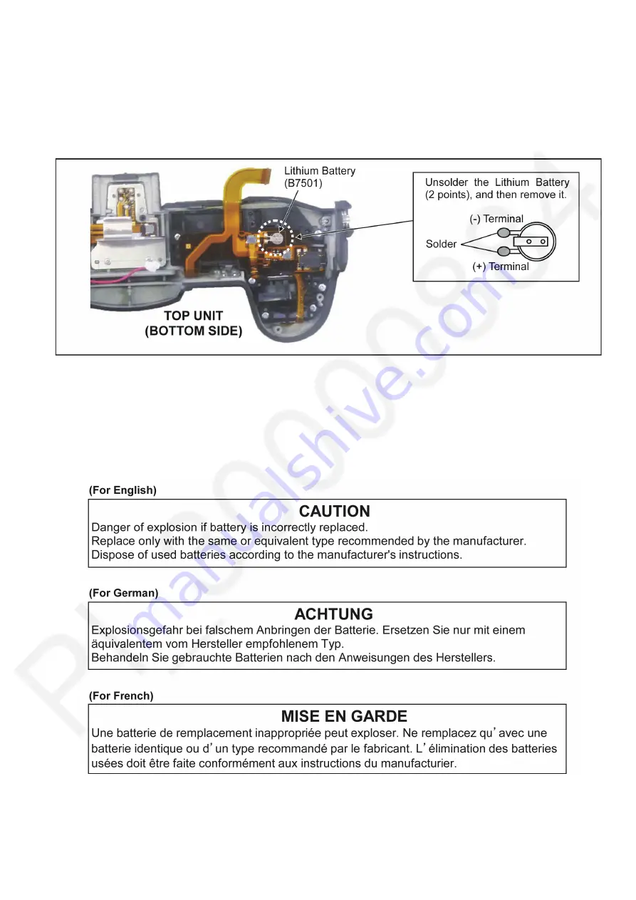 Panasonic Lumix DC-GH5SE Service Manual Download Page 5