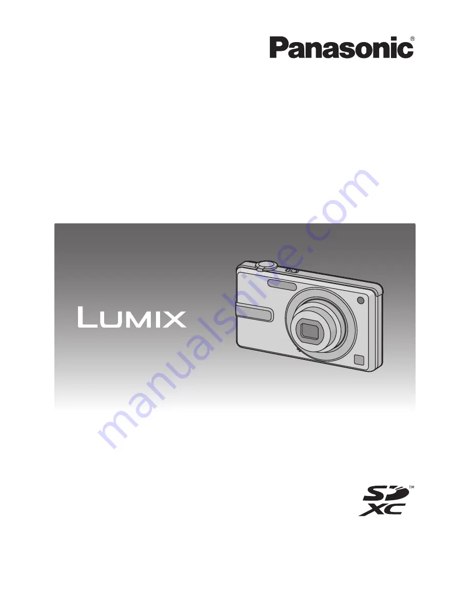 Panasonic Lumix DMC-F3 Скачать руководство пользователя страница 1