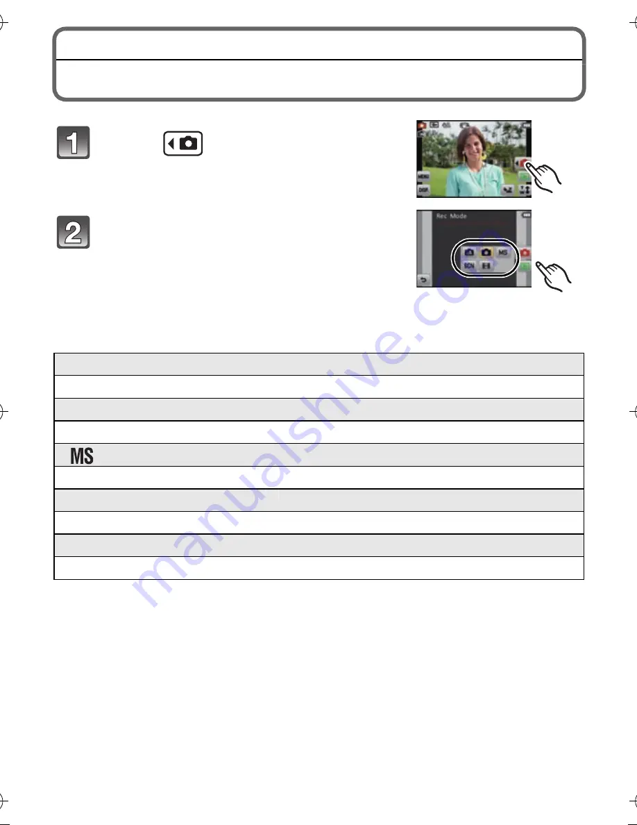 Panasonic Lumix DMC-FH27S Basic Owner'S Manual Download Page 19