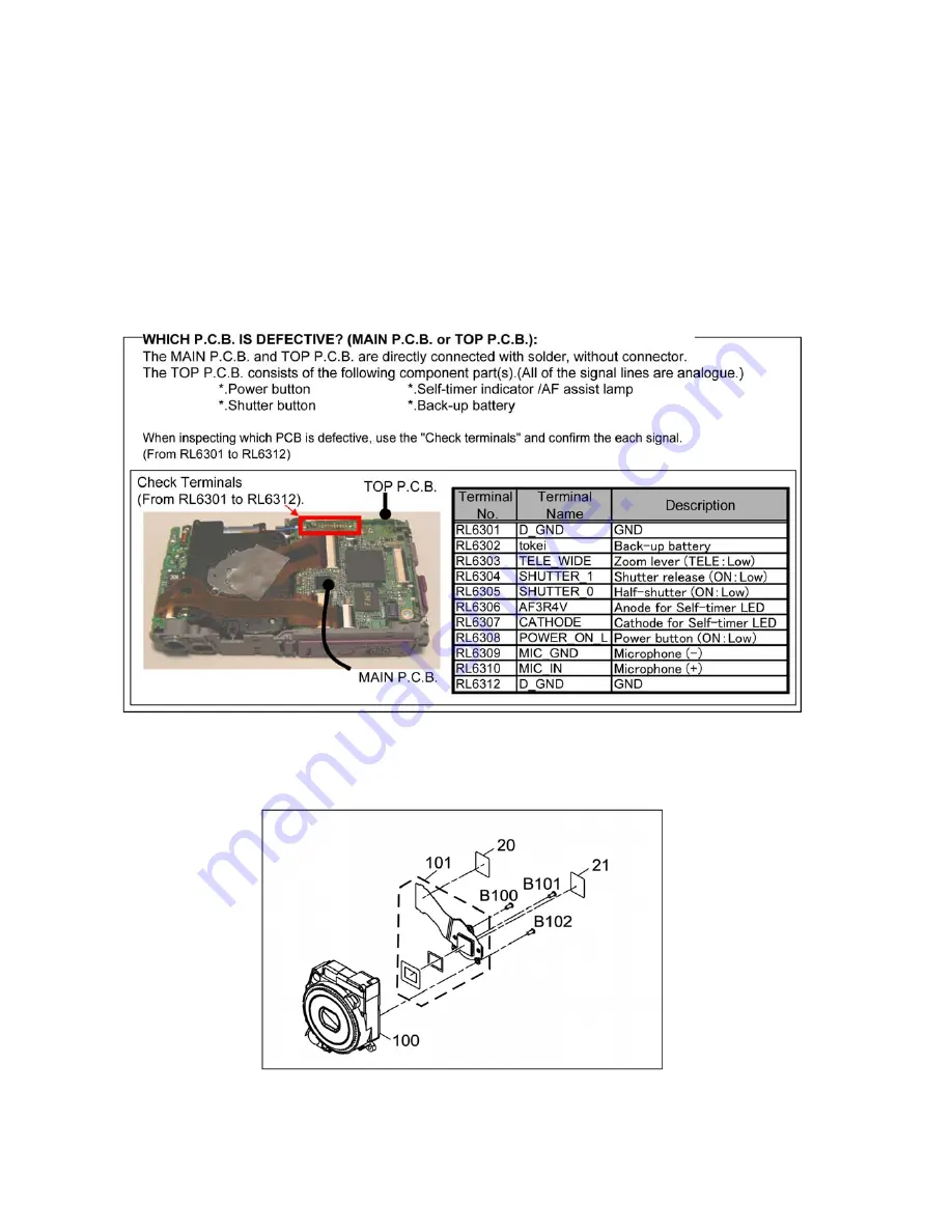 Panasonic Lumix DMC-FH2GA Service Manual Download Page 8