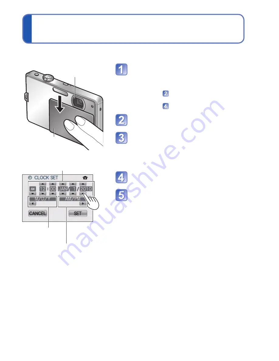 Panasonic Lumix DMC-FP3 Basic Operating Instructions Manual Download Page 45