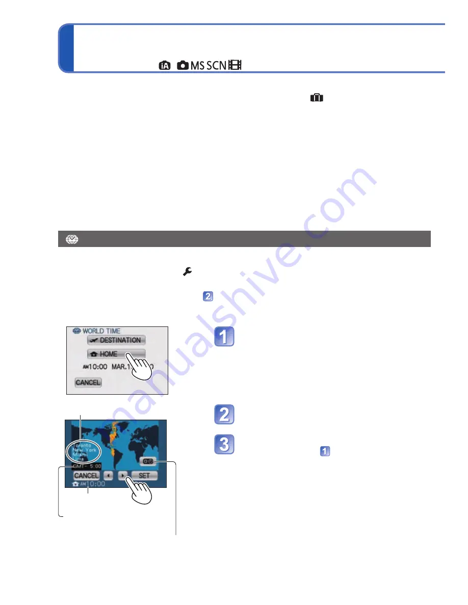 Panasonic Lumix DMC-FP3 Basic Operating Instructions Manual Download Page 86