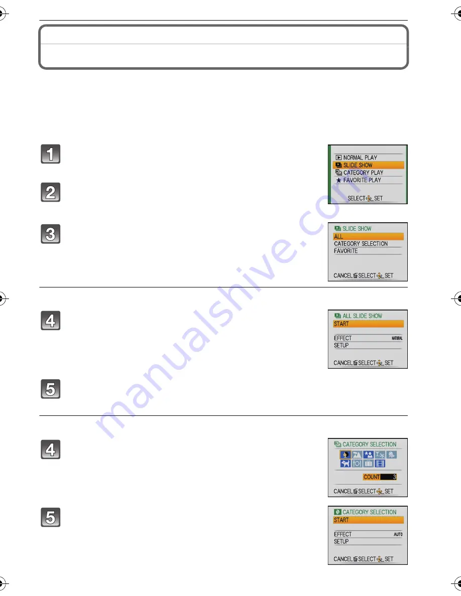 Panasonic Lumix DMC-FS15 Operating Instructions Manual Download Page 69