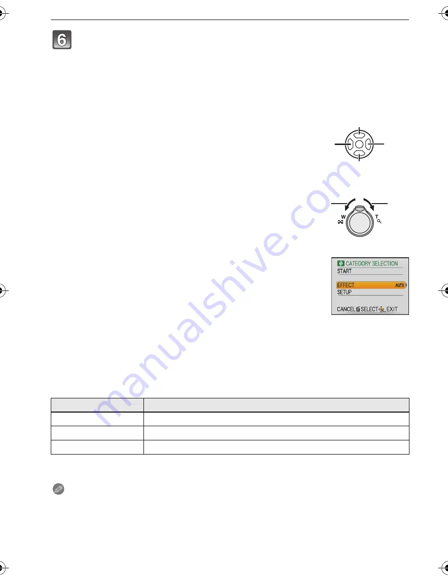 Panasonic Lumix DMC-FS15 Operating Instructions Manual Download Page 70