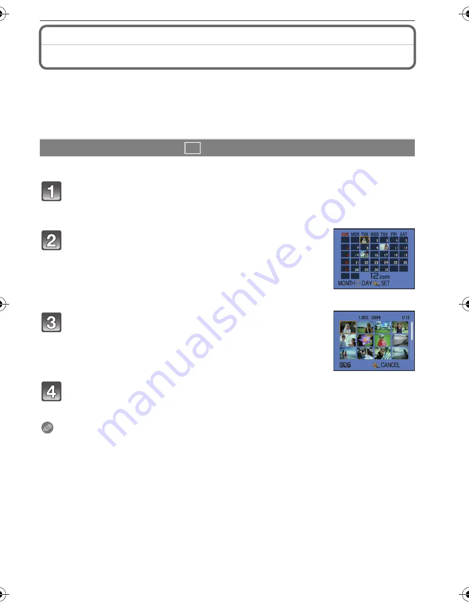 Panasonic Lumix DMC-FS15 Operating Instructions Manual Download Page 73