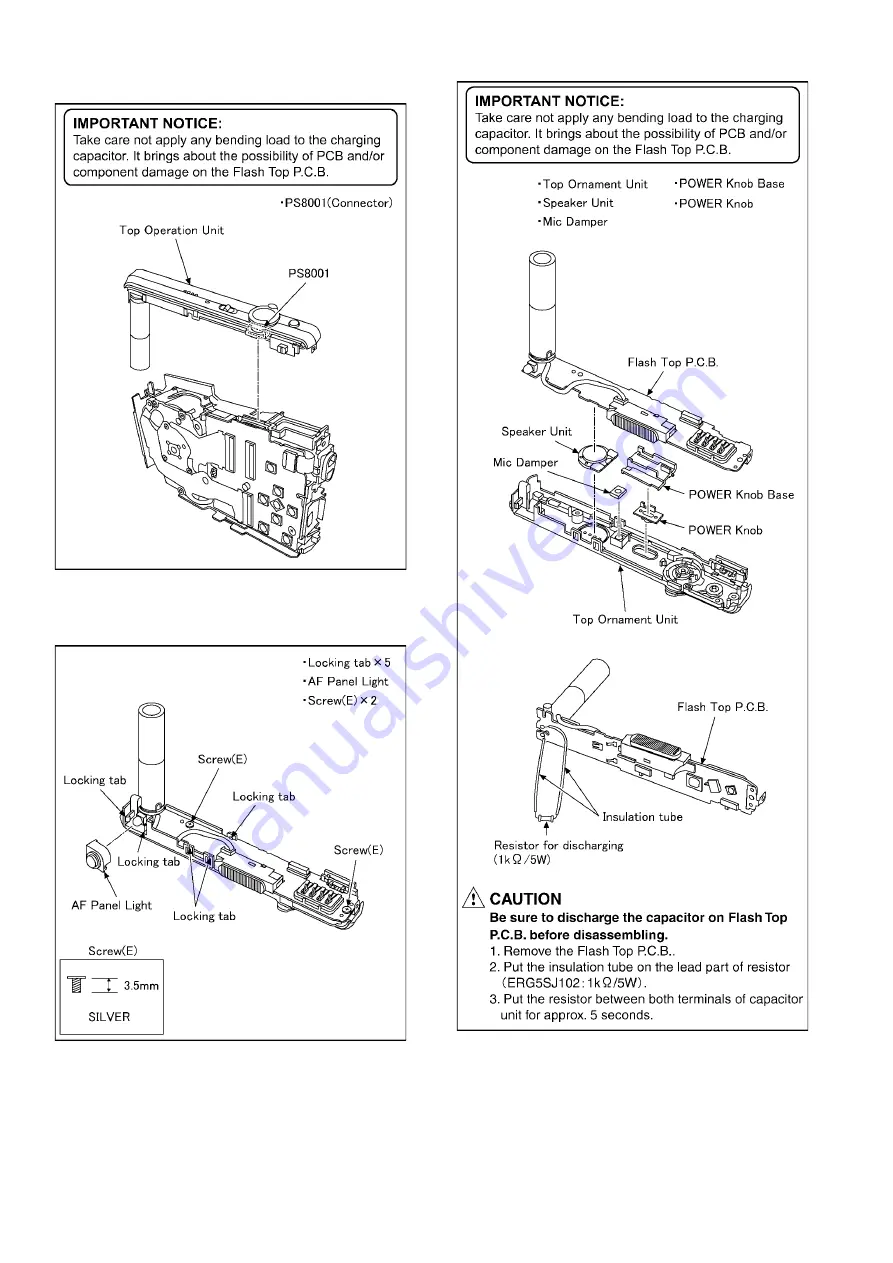 Panasonic Lumix DMC-FS15EB Service Manual Download Page 24