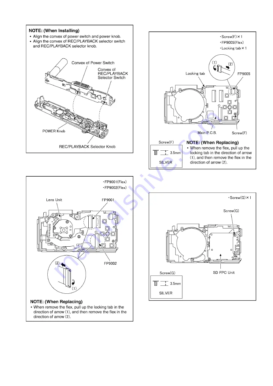 Panasonic Lumix DMC-FS15EB Service Manual Download Page 25