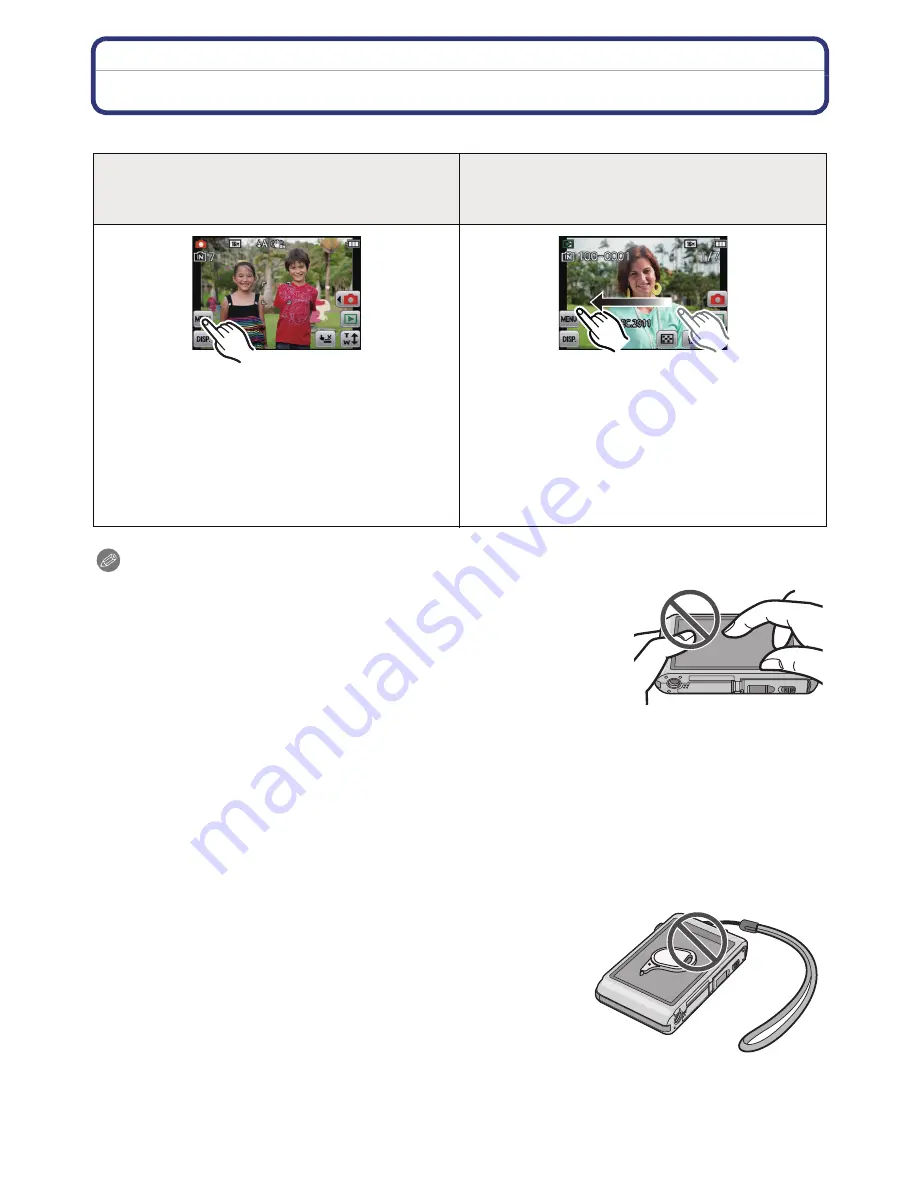 Panasonic Lumix DMC-FS22 Operating Instructions Manual Download Page 8