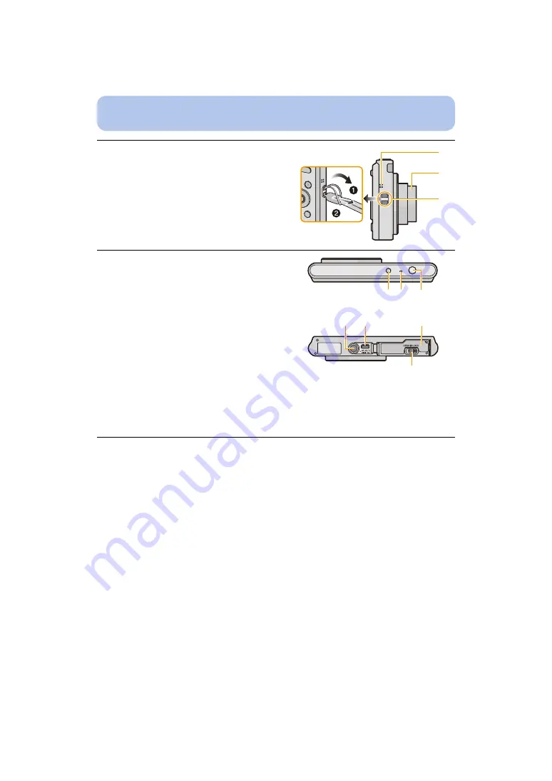 Panasonic Lumix DMC-FS50 Operating Instructions Manual Download Page 8