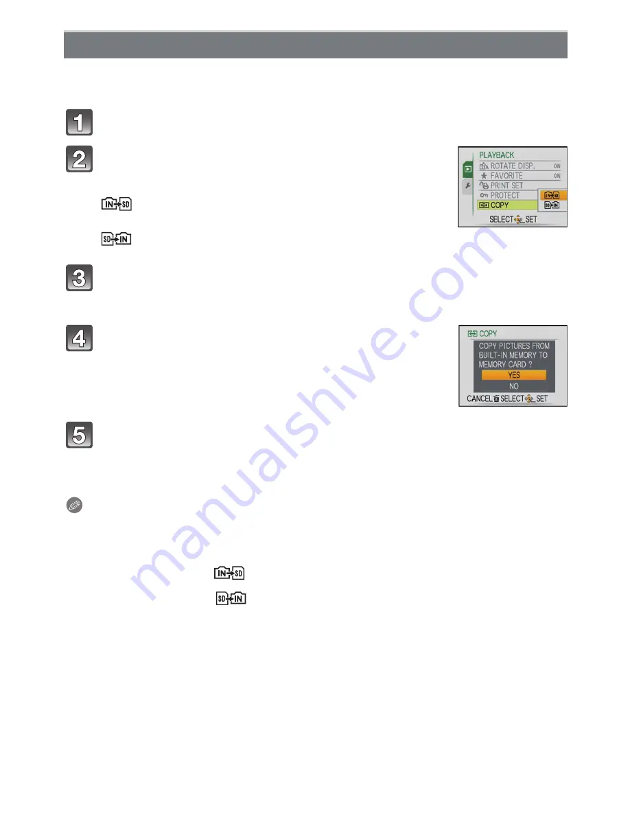 Panasonic LUMIX DMC-FS6 Operating Instructions Manual Download Page 113