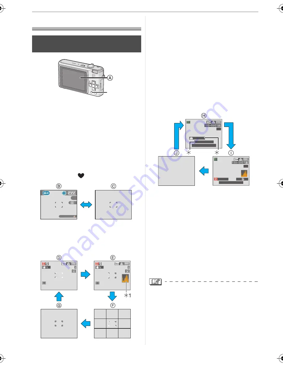 Panasonic Lumix DMC-FX100 Operating Instructions Manual Download Page 34