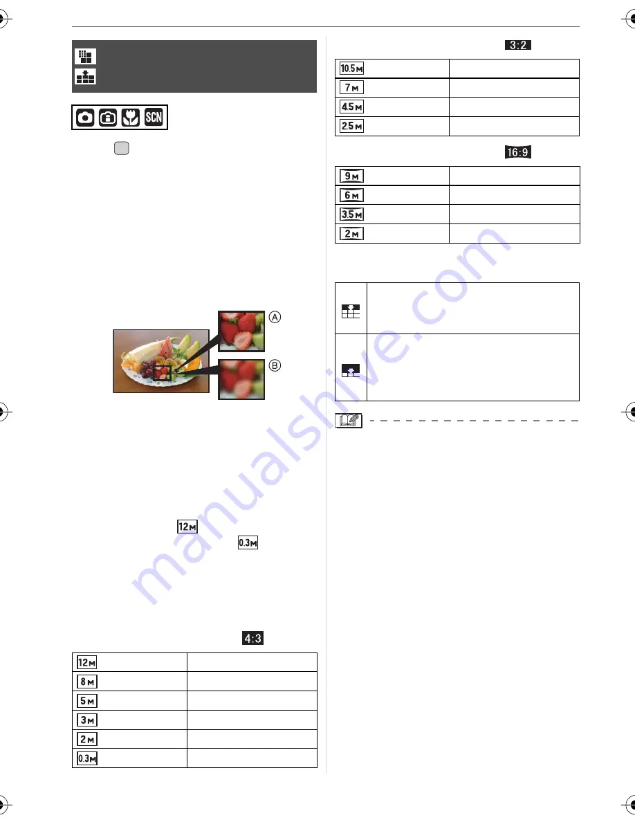 Panasonic Lumix DMC-FX100 Operating Instructions Manual Download Page 64