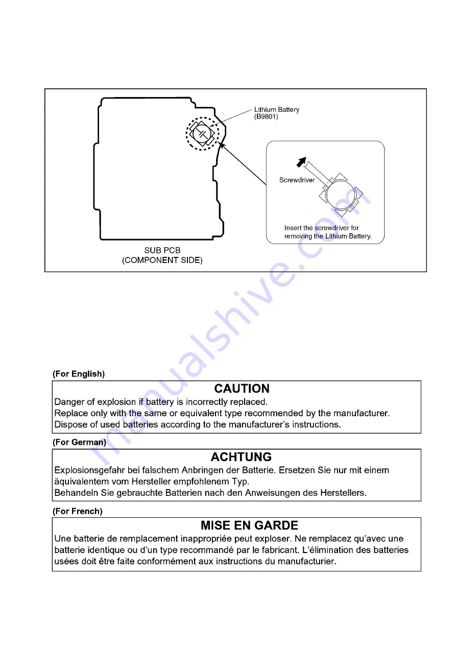 Panasonic Lumix DMC-FX100E Service Manual Download Page 7