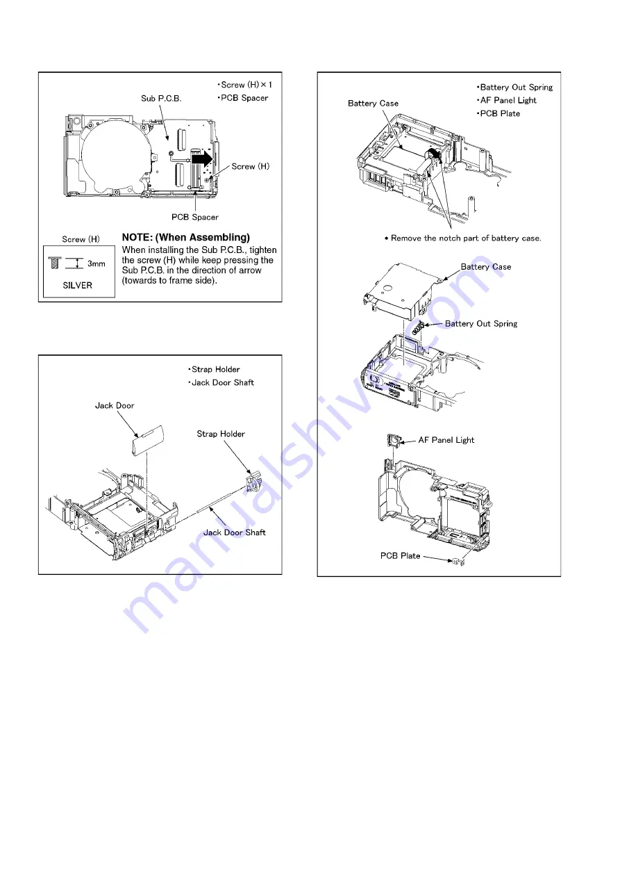 Panasonic Lumix DMC-FX100E Service Manual Download Page 24