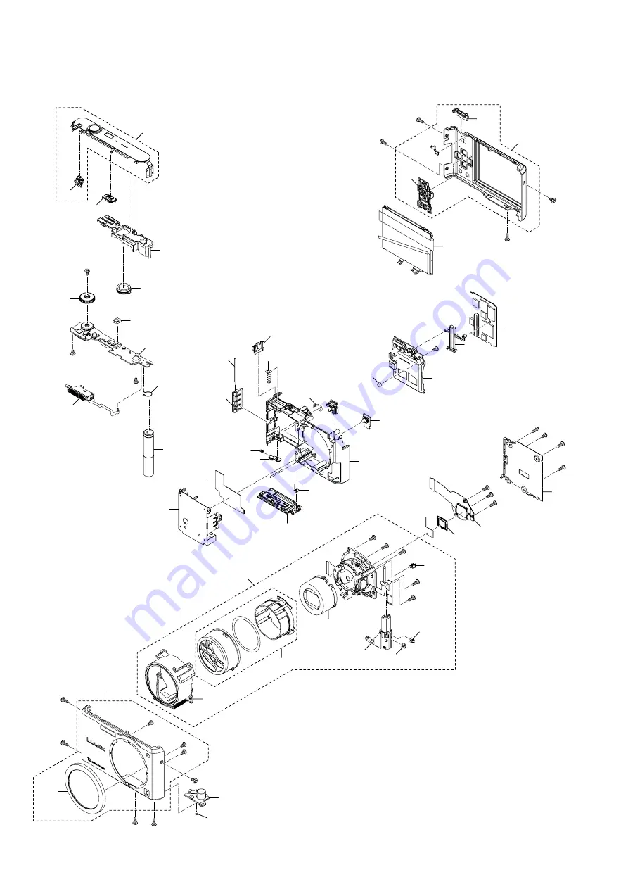 Panasonic Lumix DMC-FX100E Service Manual Download Page 51