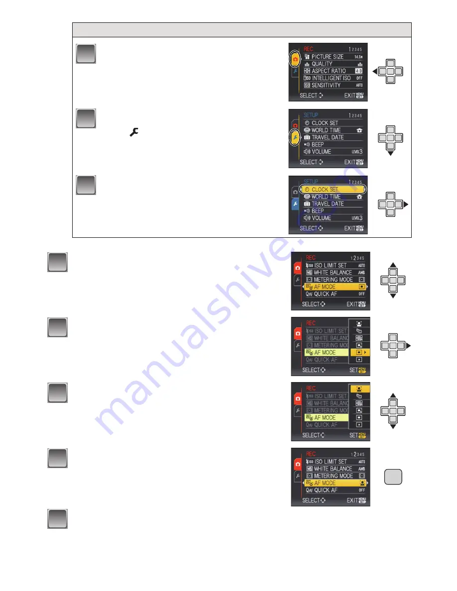 Panasonic LUMIX DMC-FX150 Operating Instructions Manual Download Page 25