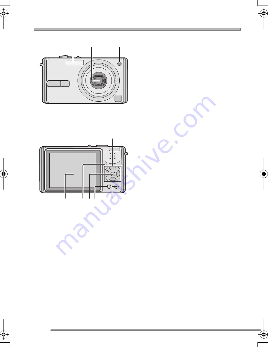 Panasonic LUMIX DMC-FX2GC Operating Instructions Manual Download Page 8