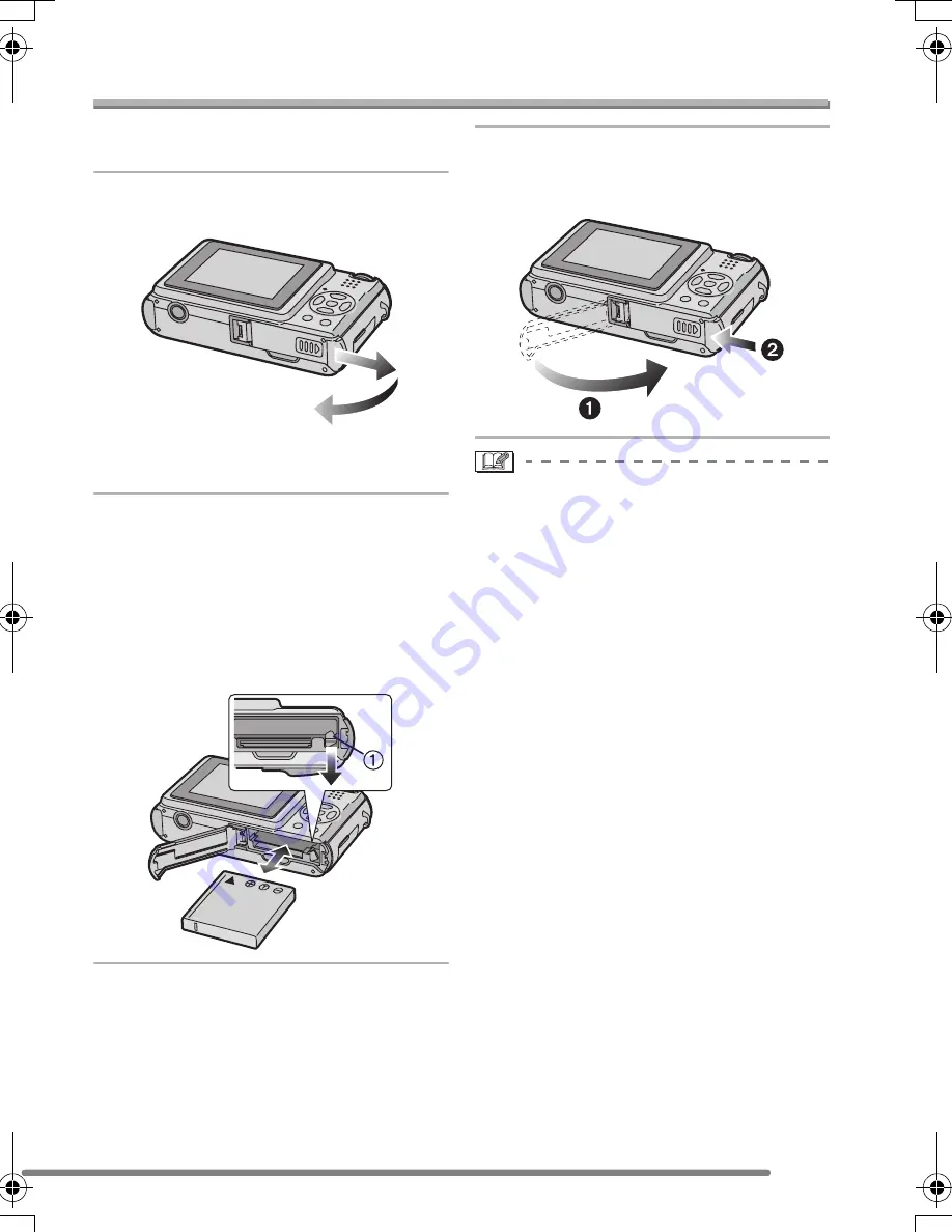 Panasonic LUMIX DMC-FX2GC Operating Instructions Manual Download Page 13