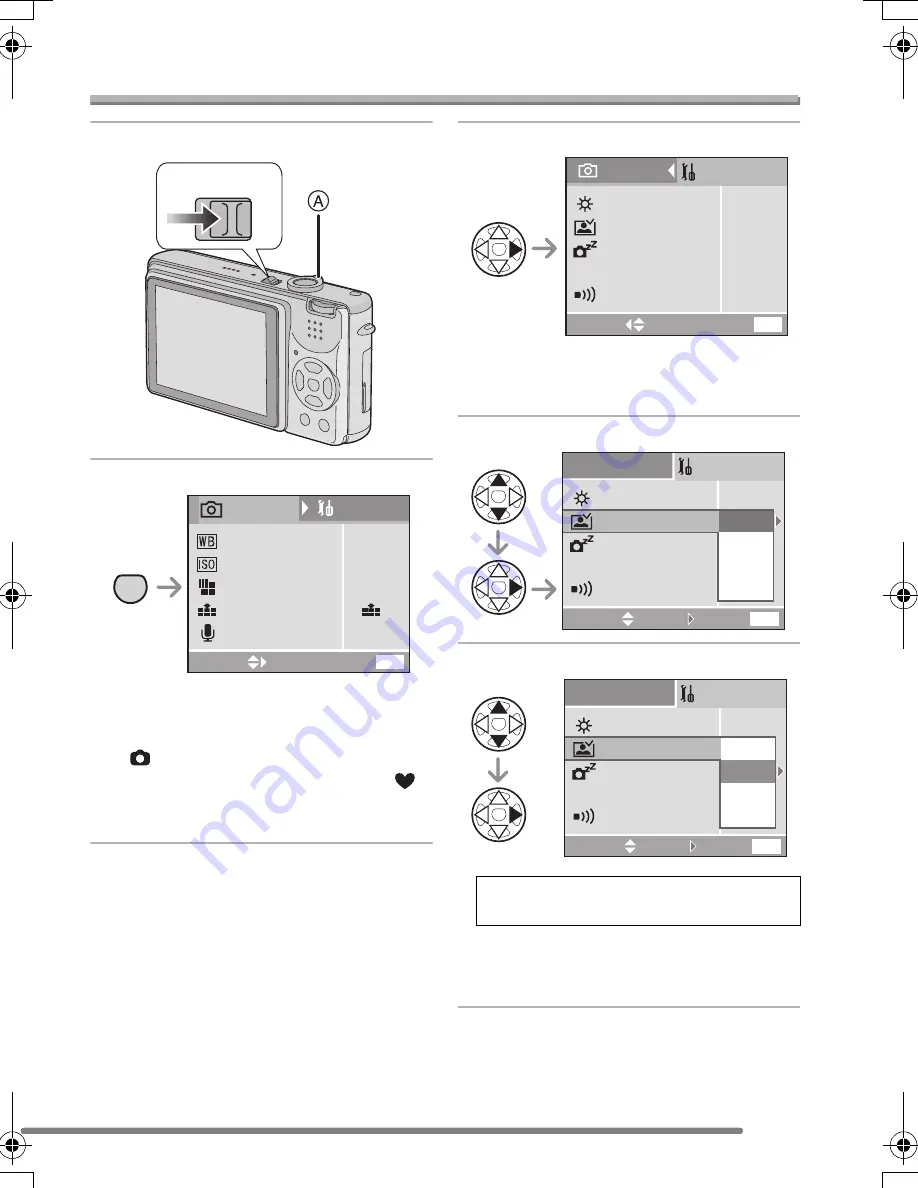 Panasonic LUMIX DMC-FX2GC Operating Instructions Manual Download Page 19